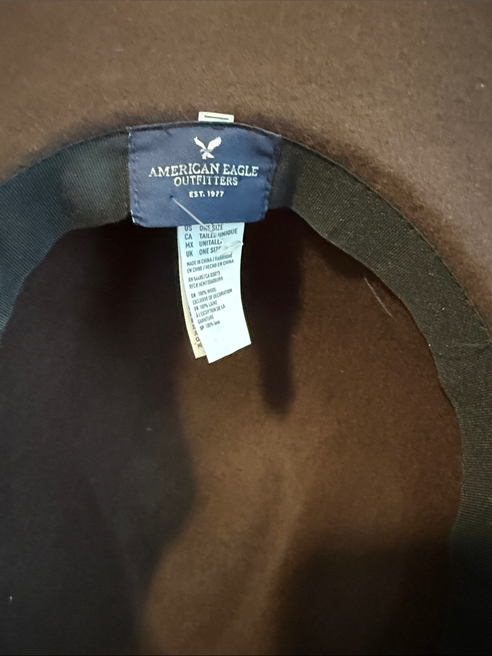 American eagle wool floppy hat NWOT - Picture 5 of 6